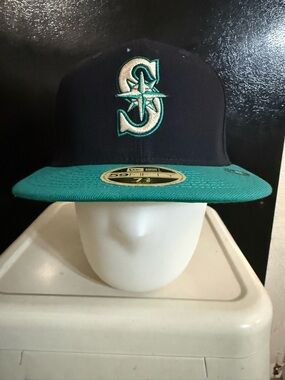 New Era 59FIFTY MLB Hall of Fame Collabo Seattle Mariners Navy 14667645 7 1/4